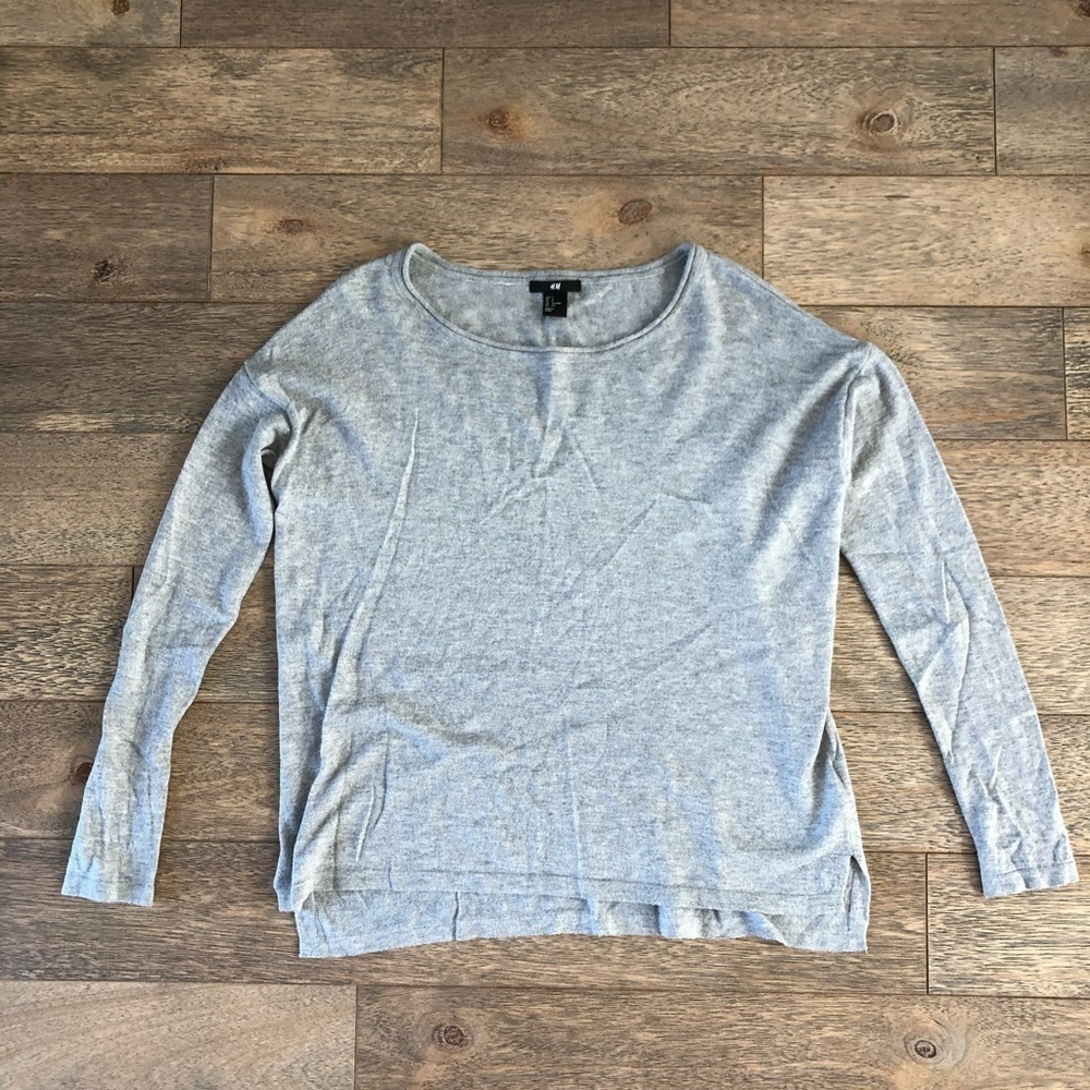 Light Grey Sweater Size S